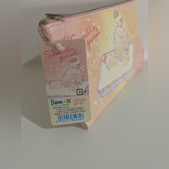 Sumikko Gurashi Tonkatsu and Shrimp Flat Pouch - Picture 2 of 8